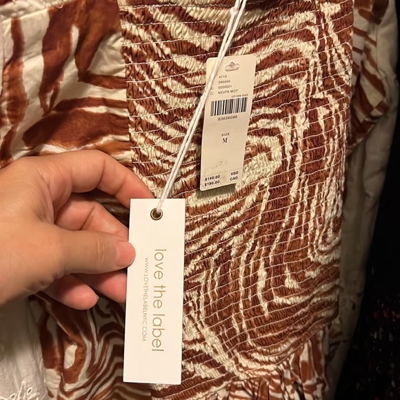 Anthropologie NWT Love the Label Chaka print blouse - Picture 4 of 9